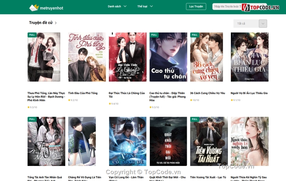 Code web,Code PHP,share code web truyện,đọc truyện online